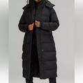 Lululemon Athletica Jackets & Coats | Lululemon Wunder Puff Long Jacket | Color: Black | Size: 8