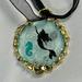 Disney Jewelry | Handmade Resin The Little Mermaid Necklace | Color: Black/Blue | Size: Os