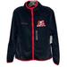 Disney Jackets & Coats | New Disney Zip Fleece Jacket Mickey Minnie Mouse Embroidered Victoria Size Xs | Color: Black/Red | Size: Xs