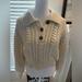 Zara Sweaters | Ivory Cable Knit Zara Sweater | Color: Cream | Size: M