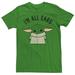 Disney Shirts | Disney Star Wars The Mandalorian The Child I'm All Ears Outline Tee Sz Us M:Nwot | Color: Green | Size: M
