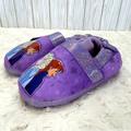 Disney Shoes | Disney Frozen Anna And Elsa Girls Clog Slippers-Size 4-Nwt | Color: Purple | Size: 4bb