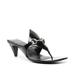 Gucci Shoes | Authentic Gucci Horsebit Kitten Heel Flip Flop Sandals Shoes | Color: Black/Silver | Size: 10