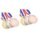 POPETPOP 18 Pcs Metal Award Medal Spelling Bees Medals Sports Medals Kids Party Medals Winner Medals The Gift Kid Gifts Festival Trophy Cup Trophy Medal Award Medal Child Prize