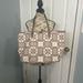 Kate Spade Bags | New Kate Spade Flower Monogram Coated Canvas Tote Natural Multi With Pouch | Color: Cream/Tan | Size: Os