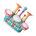 HEMOTON 1 Set Children's Drum Kit Toys for Girls Keyboards The Gift Musical Instruments Keyboard for Kids Girl Toys Boys Toys Childrens Toys Gifts Electronic Original Piano Toddler Baby