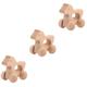 BESTonZON 3pcs Baby Toys Wooden Toys for Babies Car Vehicles Toys Baby Wooden Toys Wooden Cars for Toddlers 1-3 Woody Toy Hand Push Car Toys Wood Push Car Wood Toy Modeling Gift Infant