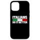 Hülle für iPhone 13 Pro Lustige italienische Liebe Familie Urlaub Italien Italien Flagge Geschenke