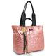SKPAT - Damenhandtasche - Handtaschen für Damen, Marke Damentasche, mittlere Tasche, Shopper für Damen, Polyester - Damen Tote Tasche 316941, kupfer, Elegant