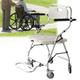 Shower Wheelchair for Inside Shower with Backrest and Adjustable Armrest, Bathroom Aids for Seniors, Foldable Shower Seat, Shower Chair Cushion Waterproof, Extra Wide Shower Chair