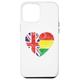 Hülle für iPhone 15 Pro Max Bolivianische Wurzeln | halbe britische Flagge | UK Bolivien Flagge Damen