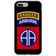 Hülle für iPhone 7 Plus/8 Plus 82nd Airborne Division Patch – Fallschirmjäger mit Ranger-Tab