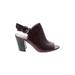 Vince Camuto Heels: Burgundy Shoes - Women's Size 7 1/2