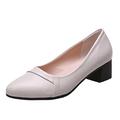 HUPAYFI High Heels for Women Size 9 Women's Vintage Style Mary Jane Shoes Pumps Mary Jane Shoes for Women Flat,Friend Gifts for Women 6.5 38.99 Beige