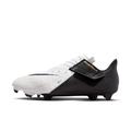 Nike Men's Phantom Gx II Acad Easyon Fgmg Football Boots, White Black MTLC Gold Coin, 9 UK