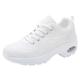 HUPAYFI Wide Fit Trainers Women Lightweight Trainers Walking Shoes - Ladies Mesh Comfortable Sneakers Road Running Shoes for Gym Work Jogging School Shoes,Clear Gift Bags 8 47.99 White