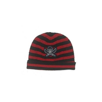 Crewcuts Outlet Beanie Hat: Red Print Accessories - Kids Boy's Size Small