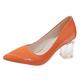 HUPAYFI Flat Shoes for Women Womens Ballet Flat Pumps Ballerina Shoes for Women Ladies Flat Shoes Roll up Shoes Slip on Shoes Men's Hiking Shoes,Volleyball Gifts 5.5 41.99 Orange