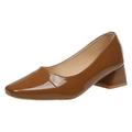 HUPAYFI Womens-Pointed-Slingback-Dress Womens Ladies high Heel Pointed Contrast Court Party Work Shoes Pumps Size Boat Shoes Women,Gifts for 4 Year Old Mens 5.5 37.99 Brown