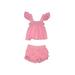 Crewcuts Dress: Pink Print Skirts & Dresses - Kids Girl's Size 6