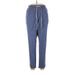 Tommy Bahama Sweatpants - High Rise: Blue Activewear - Women's Size Large