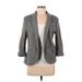 Lauren Conrad Blazer Jacket: Short Gray Marled Jackets & Outerwear - Women's Size 8
