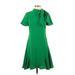 CeCe Casual Dress - A-Line: Green Dresses - Women's Size 00