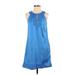 Calypso St. Barth Casual Dress - A-Line: Blue Dresses - Women's Size X-Small