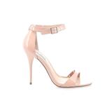 Steve Madden Heels: Pink Solid Shoes - Women's Size 9 - Open Toe