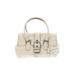 Coach Leather Shoulder Bag: Ivory Solid Bags