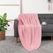 Cotton Soft Knitted Throw Solid Blanket for Couch Sofa Bedroom,