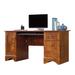 Computer Desk, Brushed Maple finish, Plywood/Laminate Board, Manufactured Wood