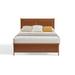 Metal Frame Platform Bed with Steamed Bread Shaped Sponge Soft Bag Headboard Footboard Solid Wood Ribs Slat Support Bed