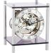 Hermle Features Westminster Chimes & Silencing Lever Tabletop Clock Metal in Gray | 16 H x 10 W x 10 D in | Wayfair 23035X40340