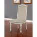Jarrow Side Chair Wood/Upholstered/Fabric in White Laurel Foundry Modern Farmhouse® | Wayfair F8C6B41005B94A87ADF4D1EB5D649FF7