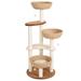 Tucker Murphy Pet™ 51.6" H Donough Cat Tree Manufactured Wood in Brown | 51.6 H x 21.7 W x 21.7 D in | Wayfair 8CD66213A83B41BDA5E4E714759F5F19