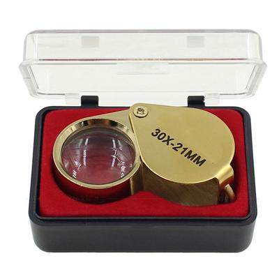 Pocket Jewellers Glass Magnifying Magnifier Jewelr...