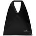 Black Small Triangle Tote