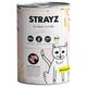 6x 400g STRAYZ BIO boîte canard bio & patate douce nourriture pour chat humide