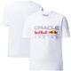 "T-shirt Red Bull Racing avec grand logo - Blanc - Enfants - unisexe Taille: JS"