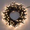 Catena luminosa luci per decorazioni natalizie 180 led - Bianco Caldo - Bianco Caldo