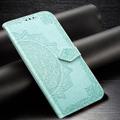 telefono Custodia Per Huawei P40 P40 Pro P40 lite Porta carte di credito Con supporto Con chiusura magnetica A portafoglio Fiore decorativo TPU pelle sintetica