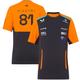 McLaren 2024 Team Oscar Piastri Driver Set Up T-Shirt – Phantom – Kinder