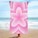 Rainbow Tie-dye Microfiber Terry Cloth Beach Bath Towel Seaside Sitting Blanket Shawl Sweat Towel