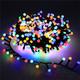 Christmas Tree Decorations String Lights 10M 5M DC31V 250/500leds Firecracker Fairy String Lights Mini Ball Fairy Lights 10M 5M 8 Modes Outdoor Christmas Lights For Garland Wedding Party Home Decor Xmas Lamp EU US AU UK Plug