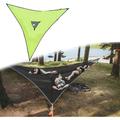Multi-Person Hammock- Patented 3 Point Design Camping Hammock 3 Point Tree House Air Sky Tent Backpacking for Beach,Outdoor,Picnic