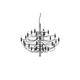 Ecolight 95 cm Pendant Light Creative Candle Style Chandelier Metal Candle-style Classic Office, Shops / Cafes Electroplated Artistic Chic Modern 110-120V 220-240V