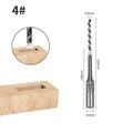 Square Hole Mortise Chisel Drill Bit Tools, HSS Woodworking Hole Saw Mortising Chisel Drill Bit Set