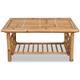 Houhence - Table basse Bambou 90x50x45 cm