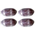 4 pcs Sea Shells Cowrie Shells for DIY Craft Jewelry Making Fish Tank Home Desktop Decoration